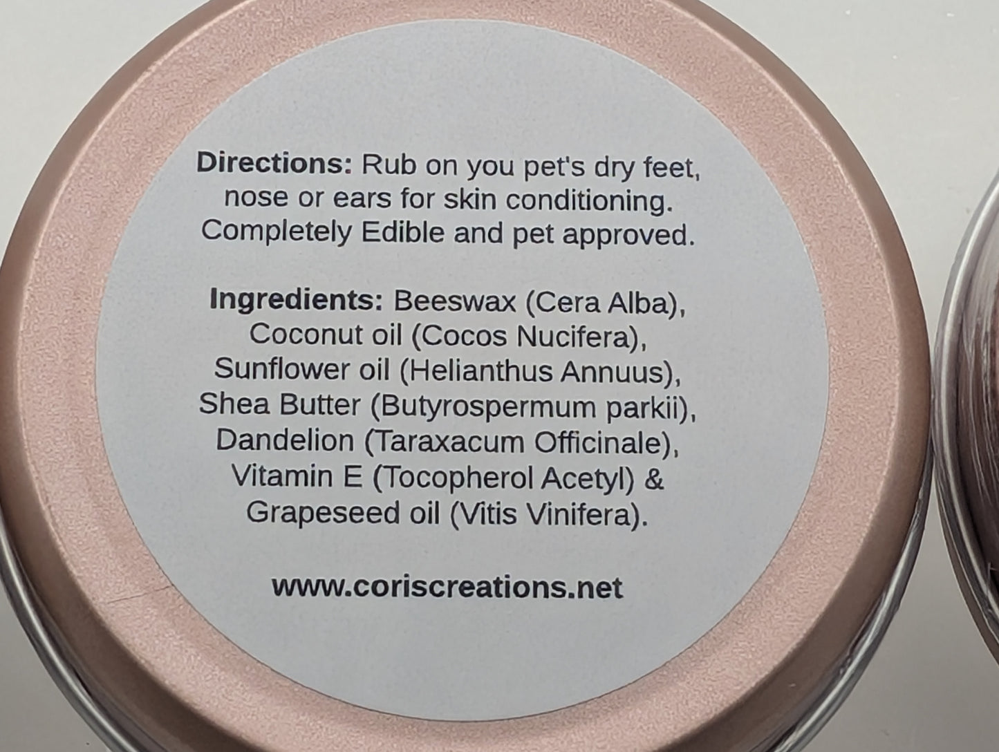 Lickable Dandy Paws Balm