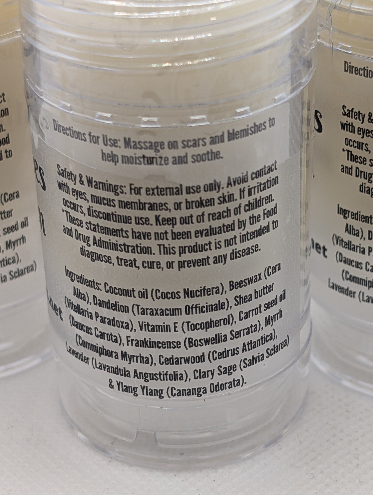 Silk Stitches Scar Balm
