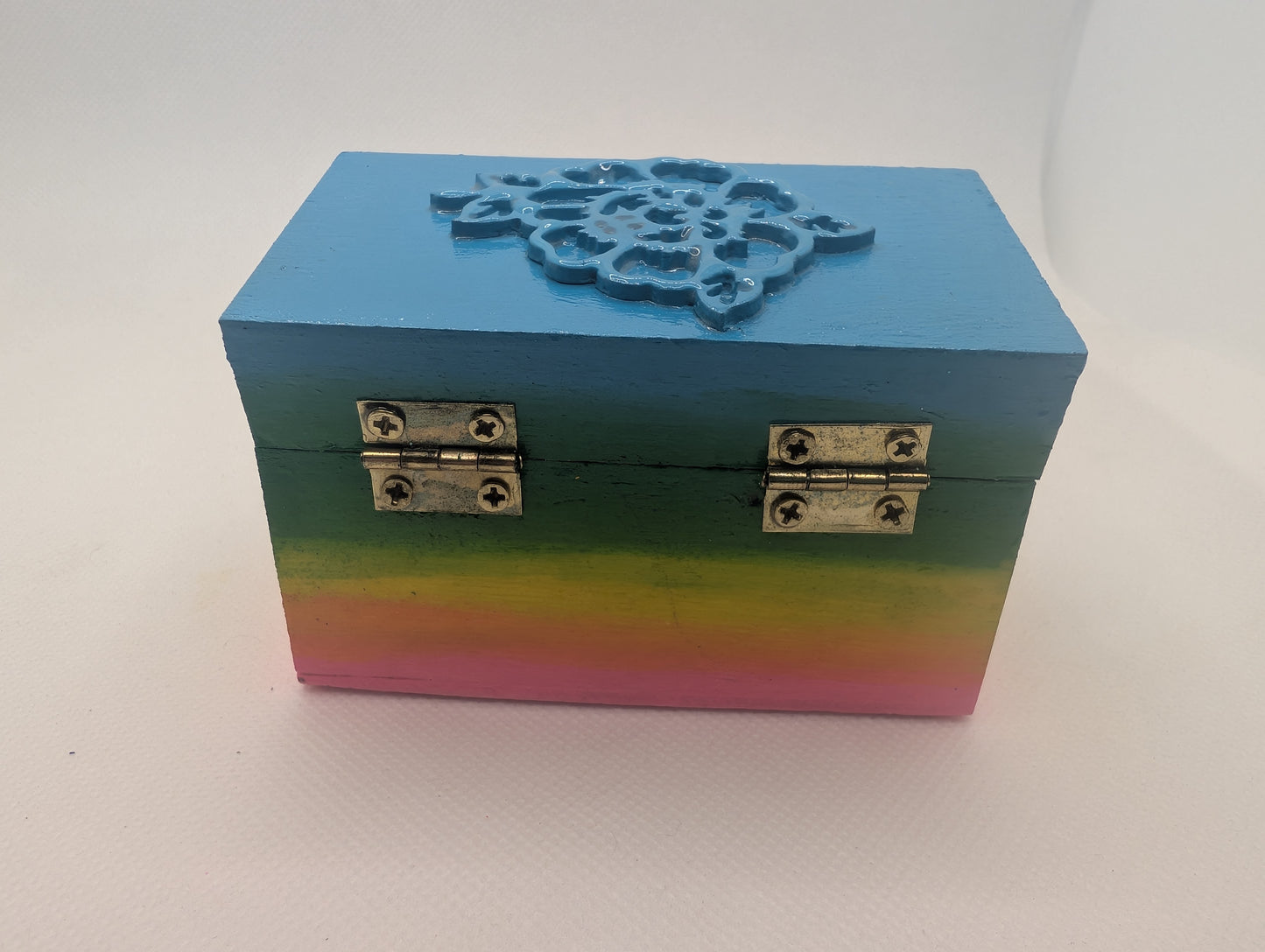 Multicolored Flower Box
