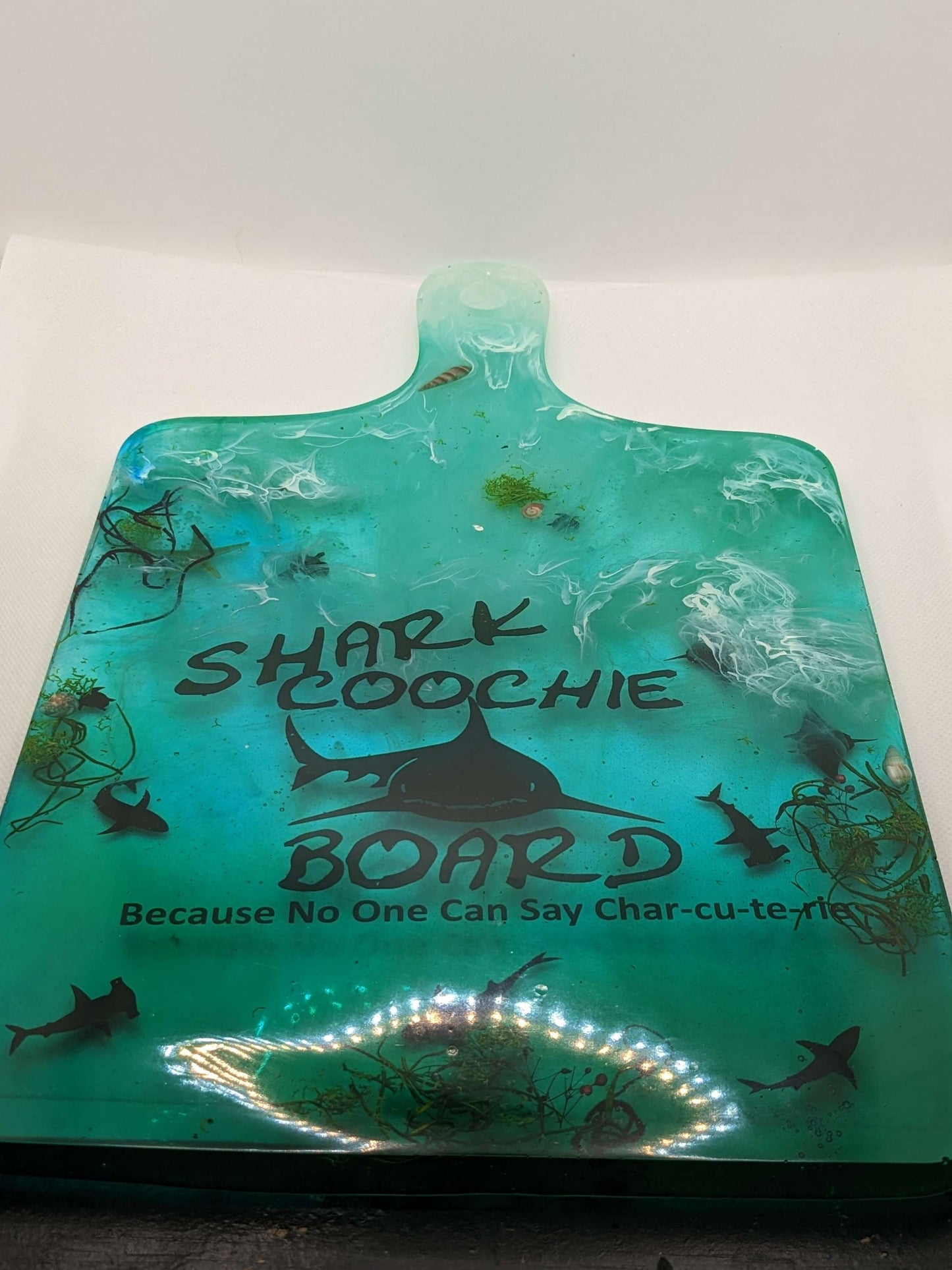 Shark Coochie Board - Keychain