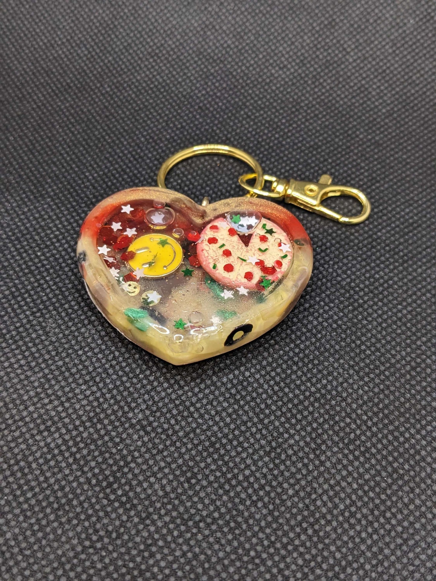 Love at first bite shaker Keychain - Keychain