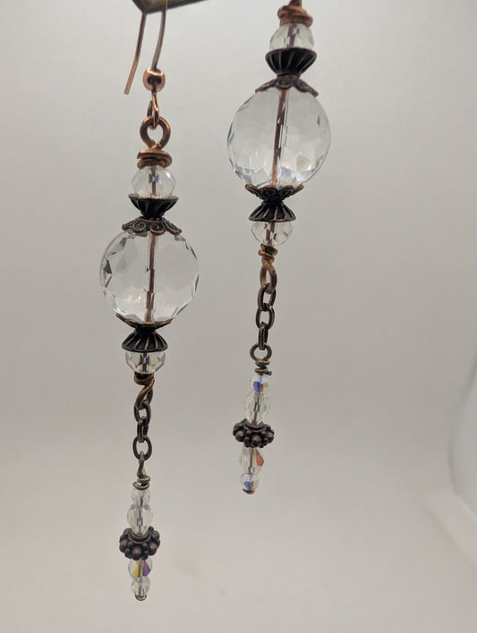 Crystal Drop Earrings