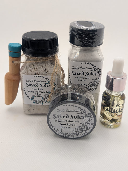 Saved Soles Whispering Woods Total Foot Recovery Kit