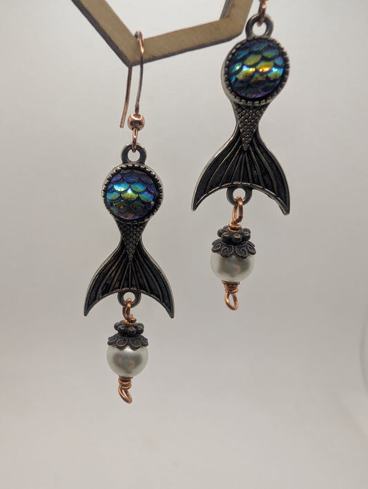 Mermaid Tail Earrings