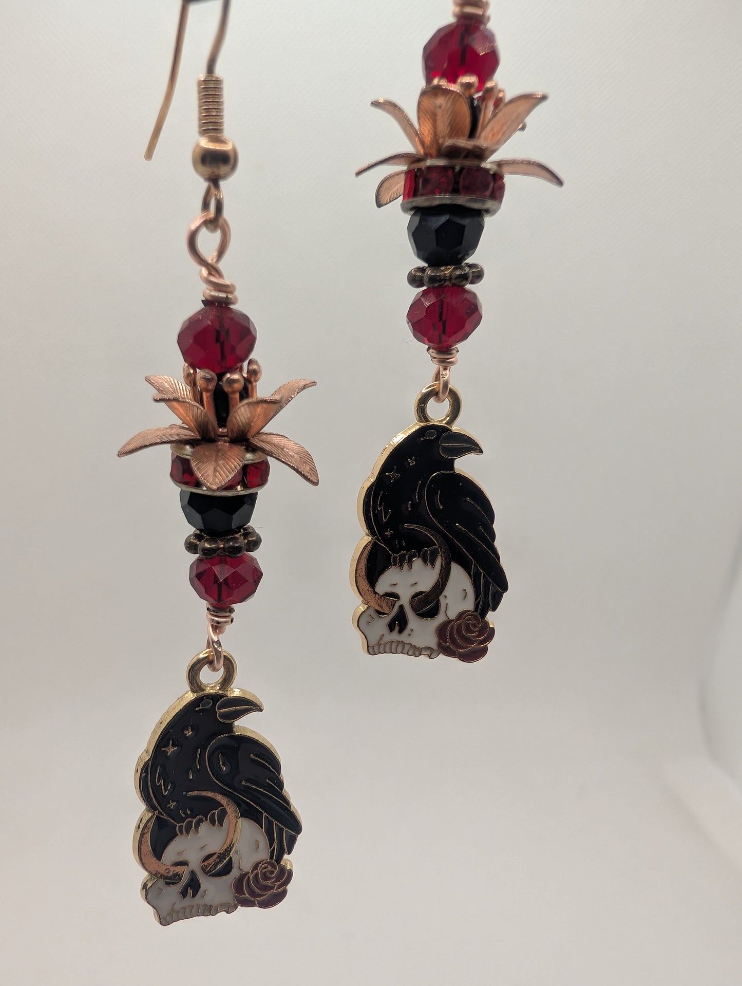 Raven Moon Earrings
