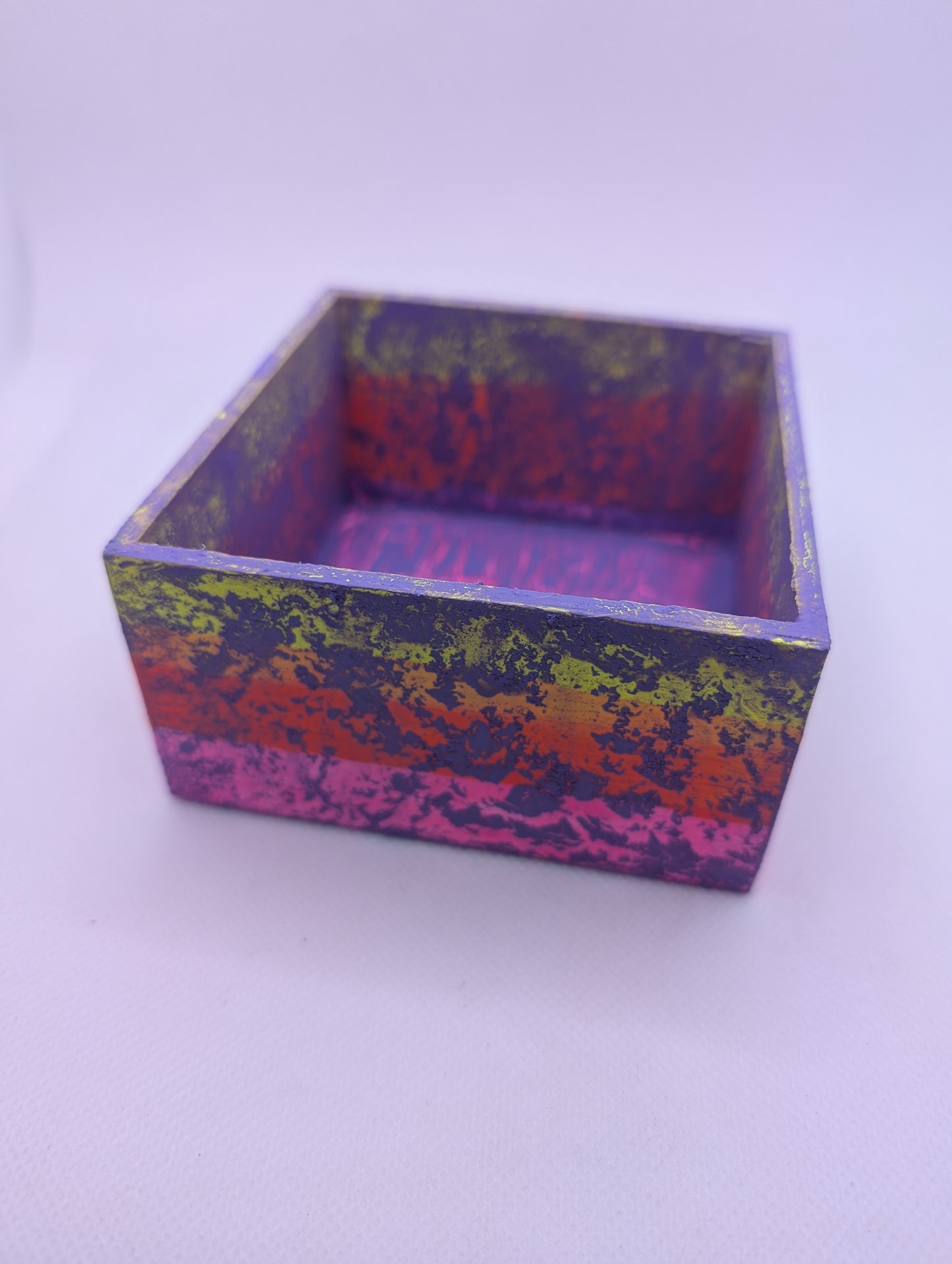 Purple rainbow box