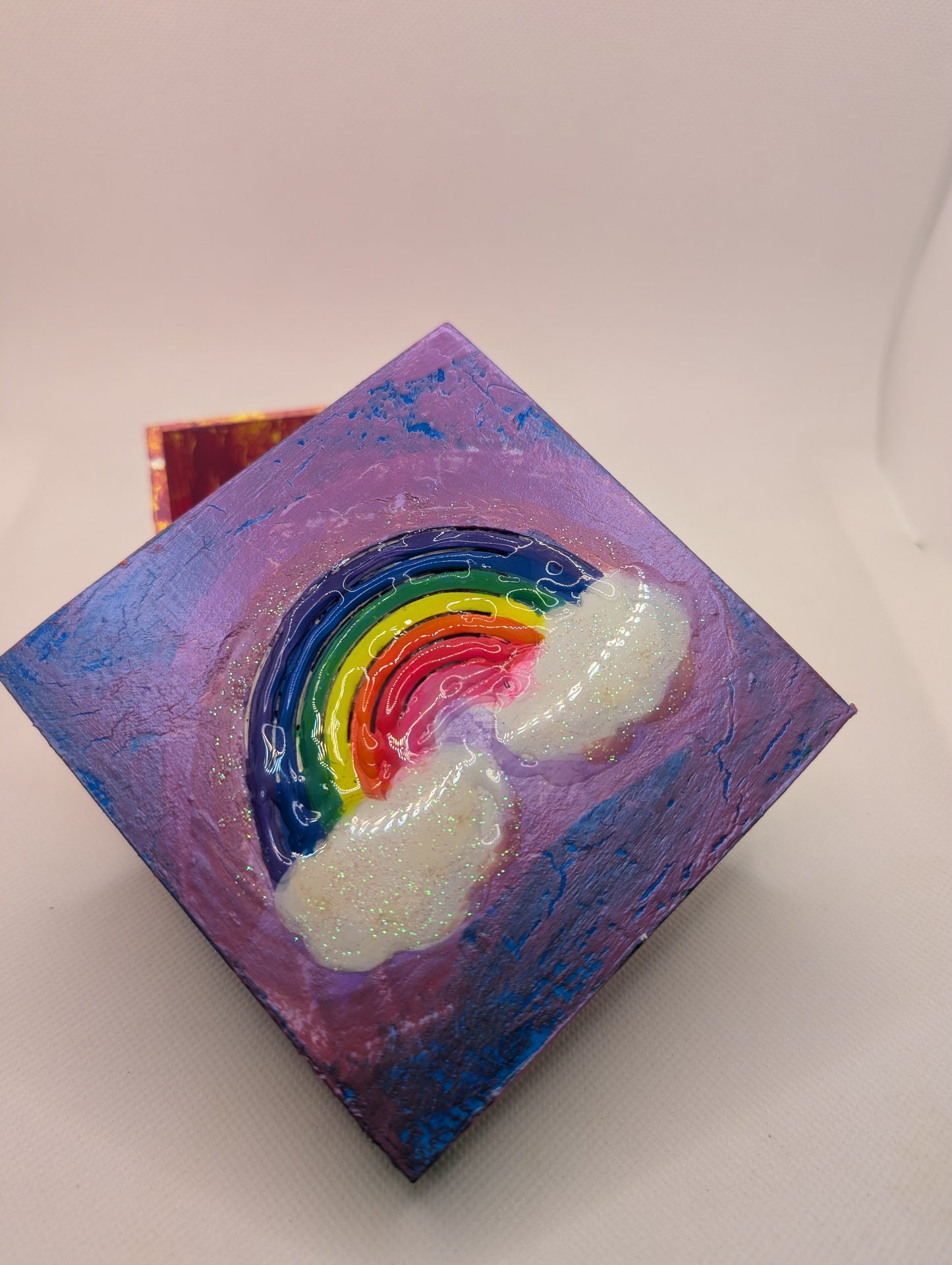 Pink Rainbow Box