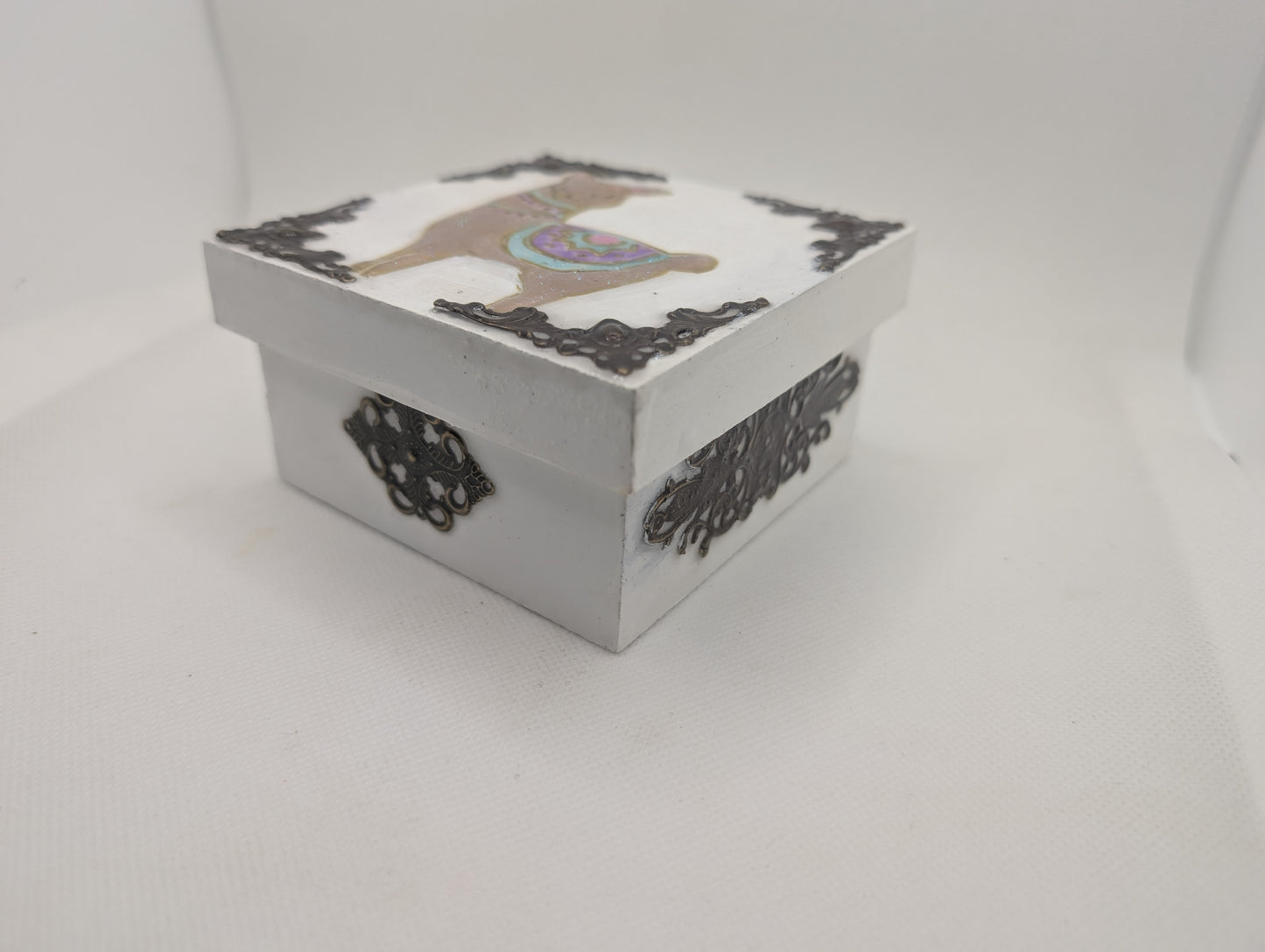 White Llama Box