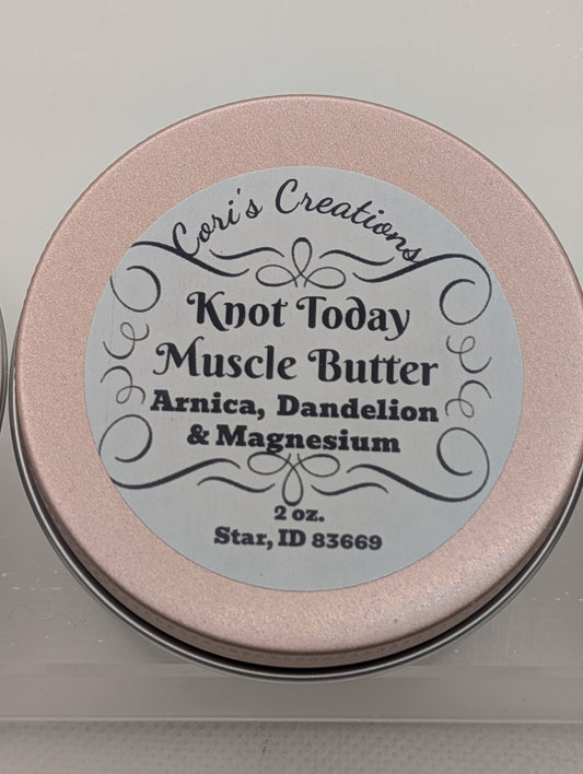 Knot Today Muscle Butter - Handcrafted Artisan Creation | Cori's Creations