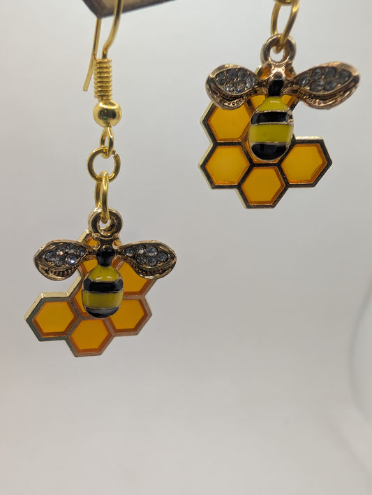 Honeycomb Earrings