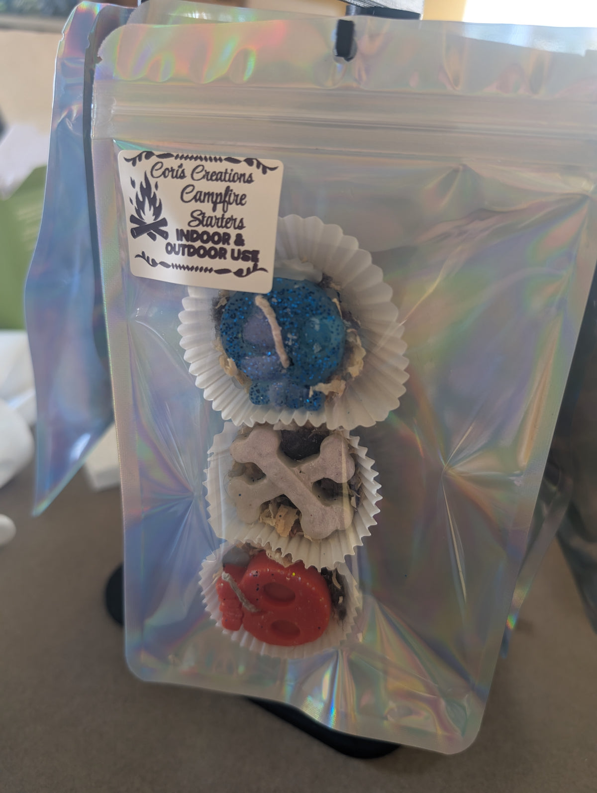 Campfire Starters Handcrafted Artisan Gift View 3 | Cori's Creations