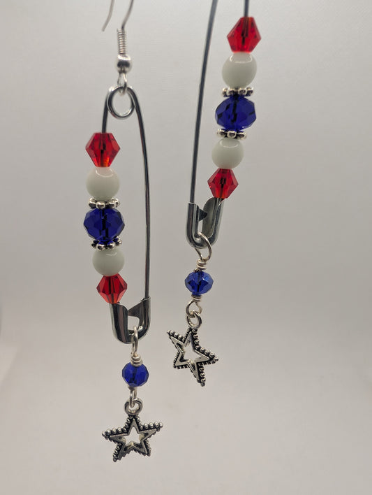 RW&B Star Earrings