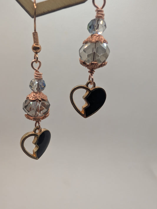 Broken Heart Earrings