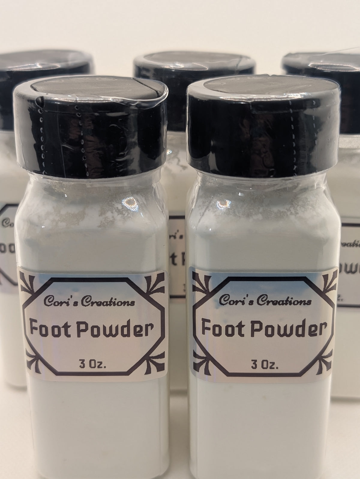 Fragrant Foot Powder Natural Foot Powder | Odor Control & Freshness | Tea Tree & Peppermint ...