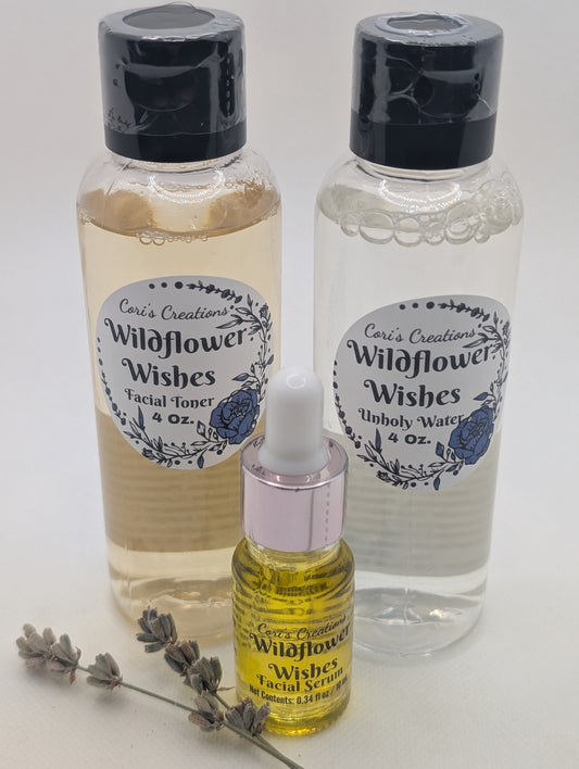 Wildflower Wishes 3 Step Facial Care Kit