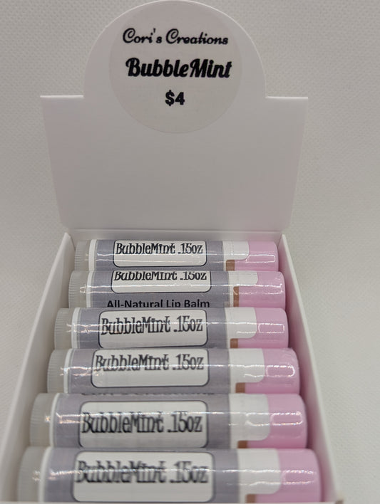 BubbleMint Lip Balm
