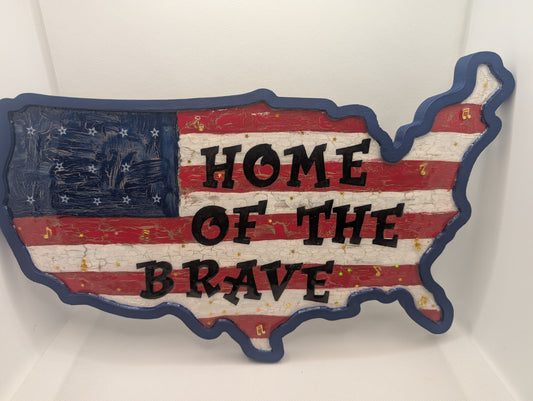 USA sign
