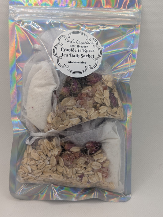 Cyanide & Roses Bath Tea Sachets
