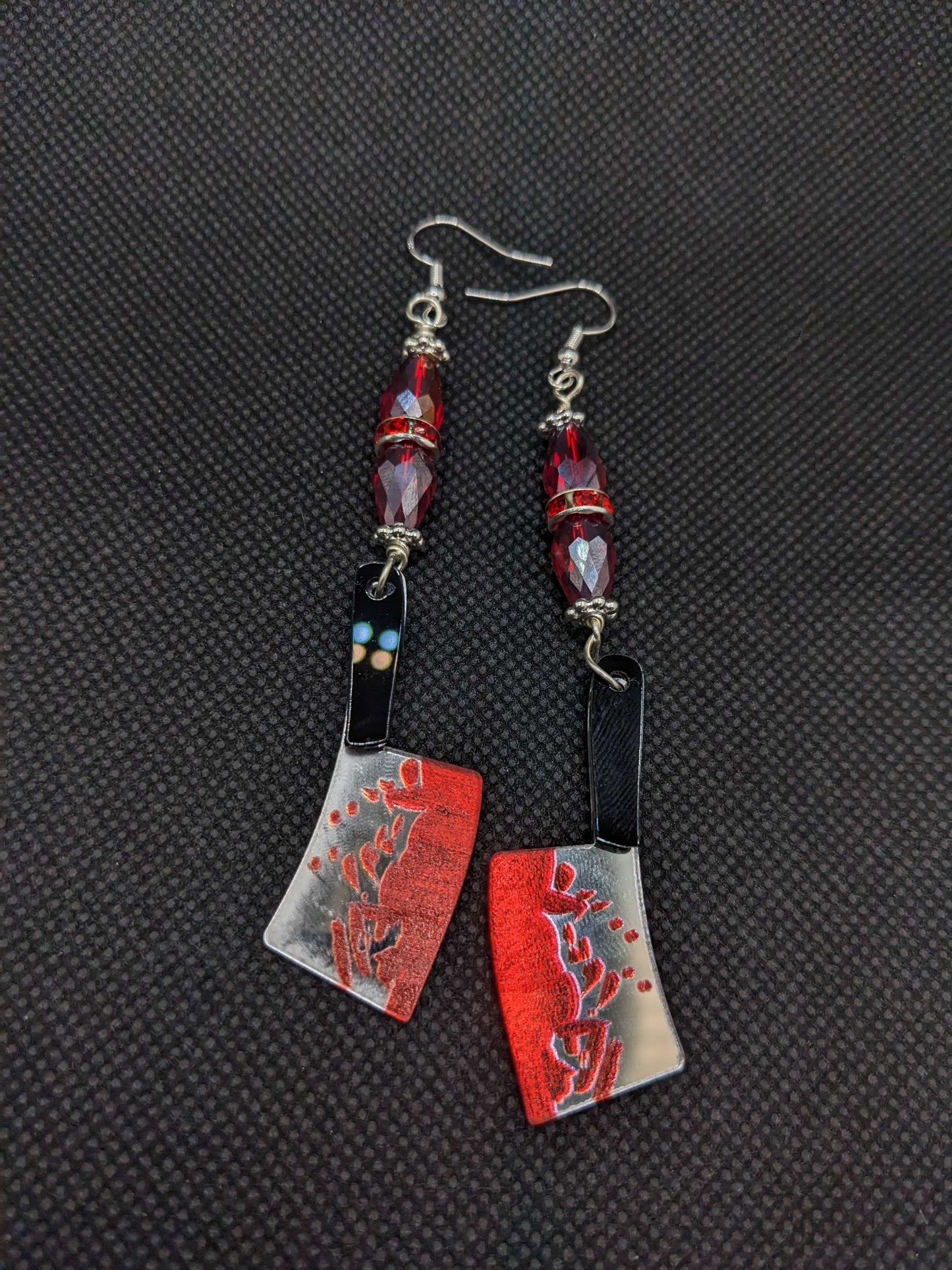 Hourglass & Cleaver Earrings - Earrings