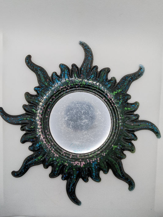 Black Sun Mirror - Keychain