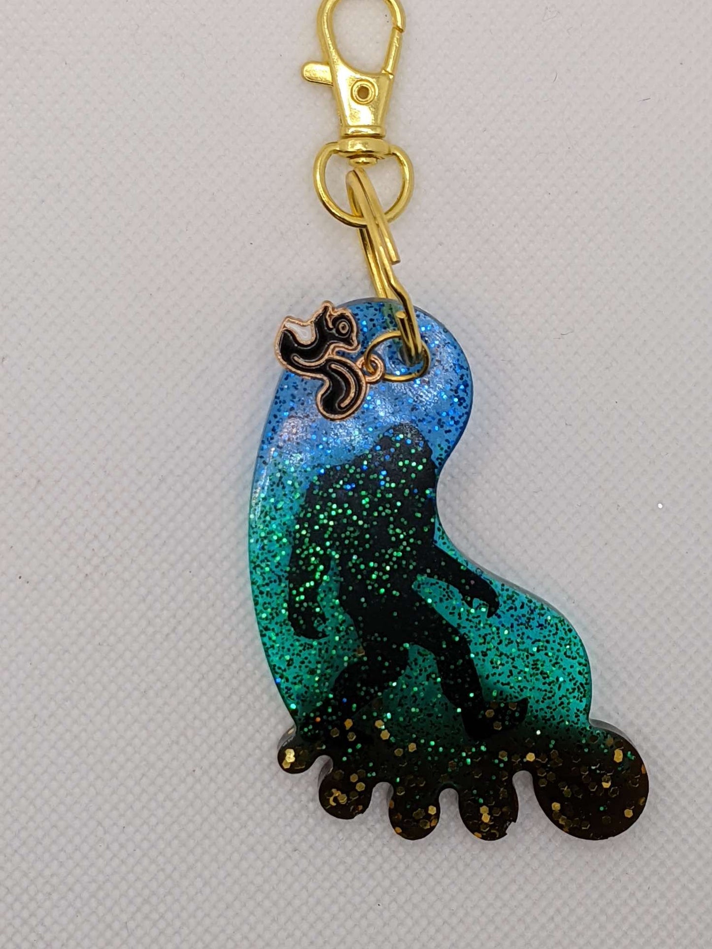 Sasquatch keychain - Keychain