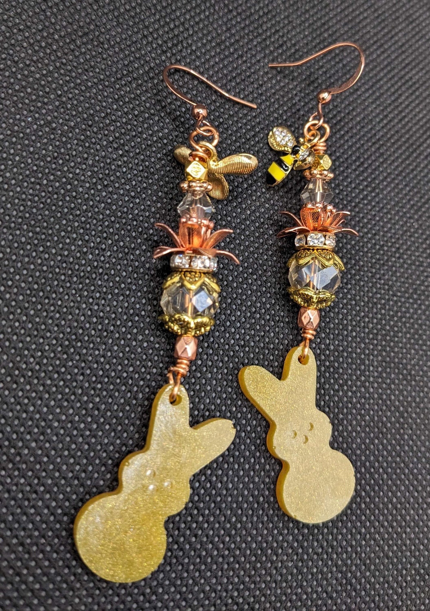 Bunnies & Bees Earrings - Earrings