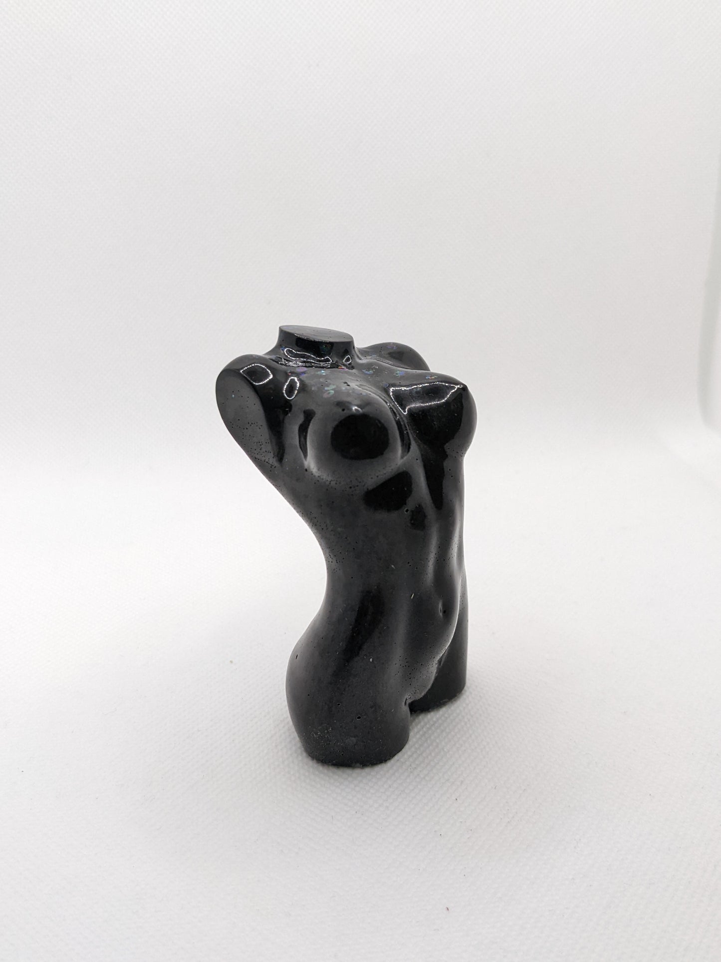 Black Female Torso - Keychain