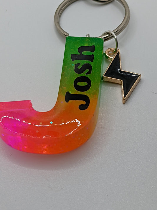 Neon Josh Keychain - Keychain