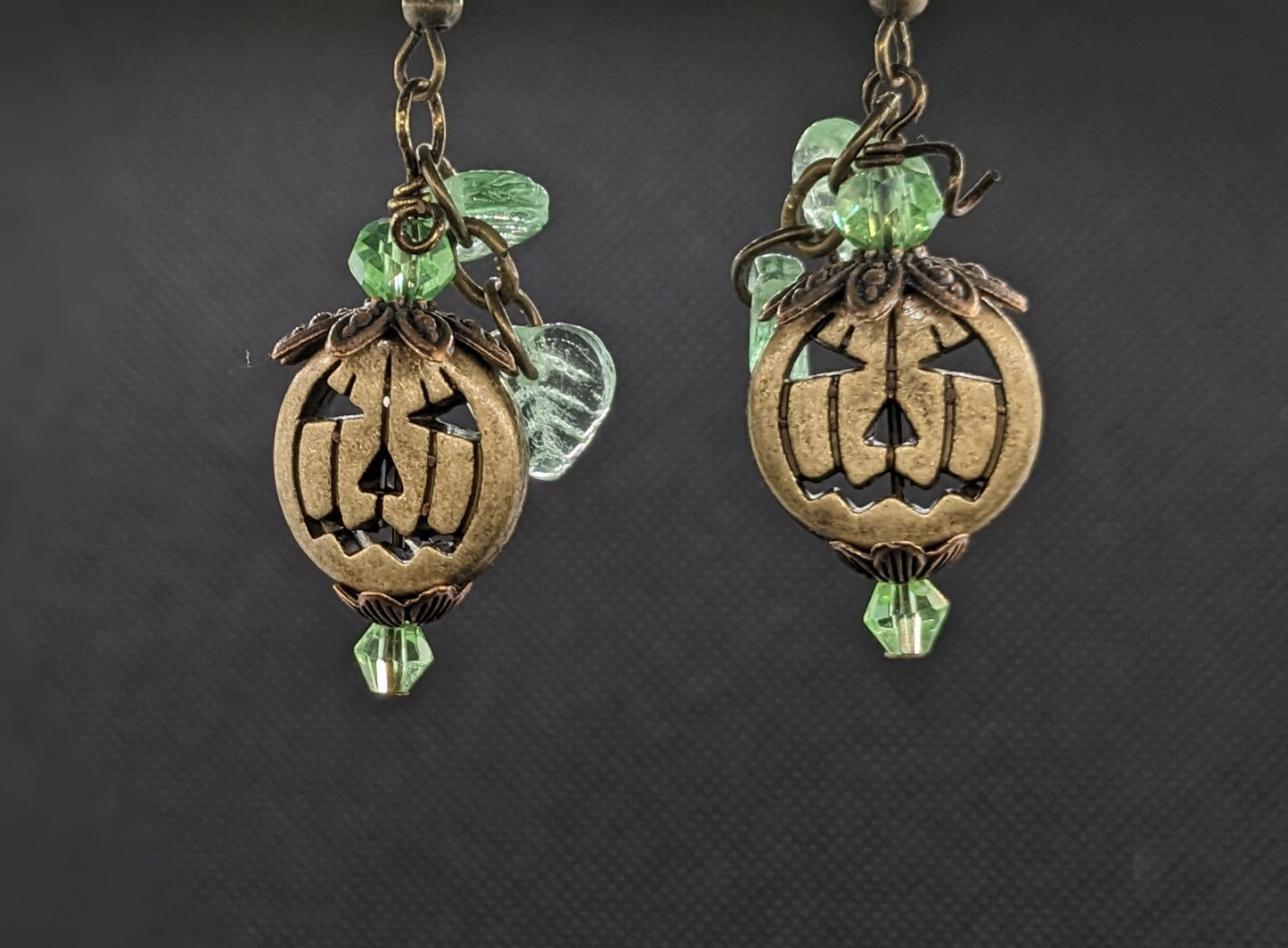 Jack O' Lantern Earrings - Earrings