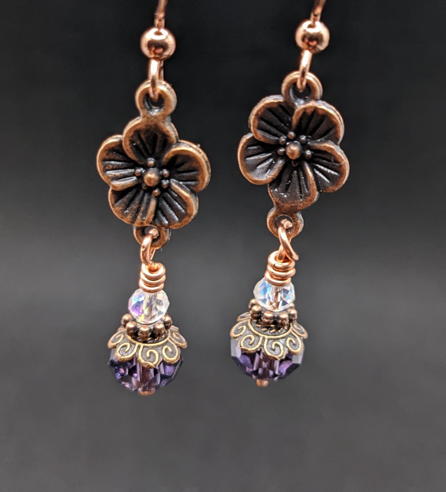 Violet Earrings - Earrings