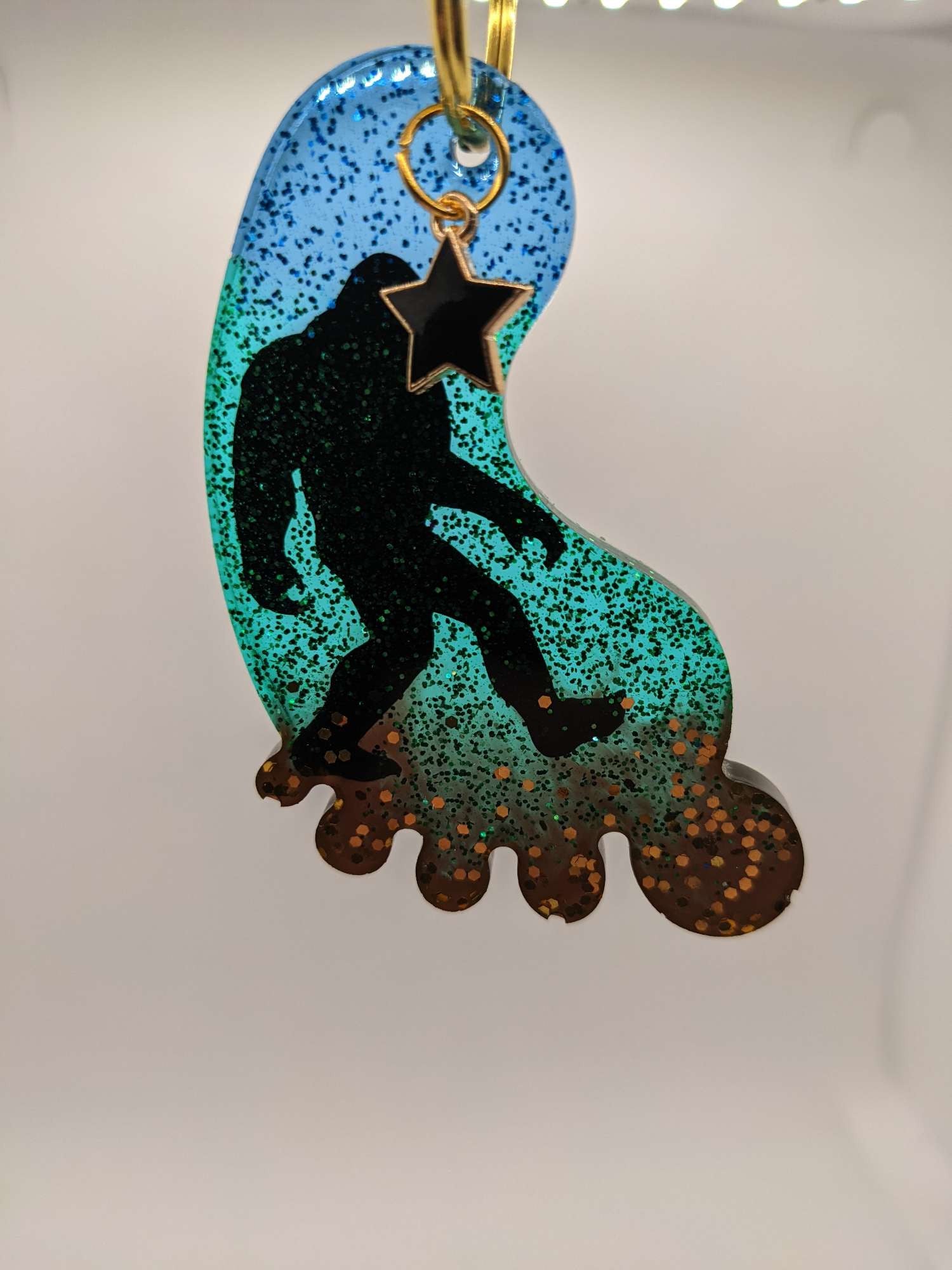 Sasquatch keychain - Keychain