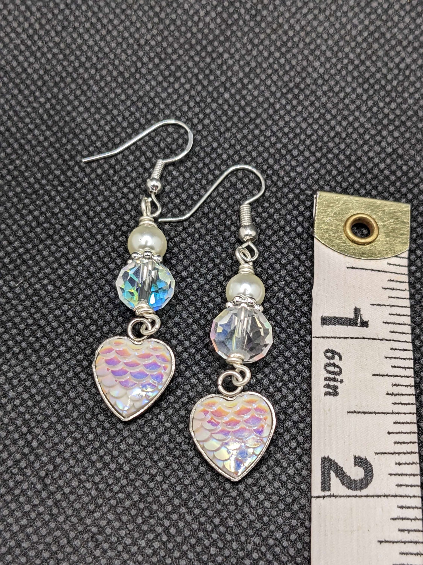 Iridescent Mermaid Earrings - Earrings