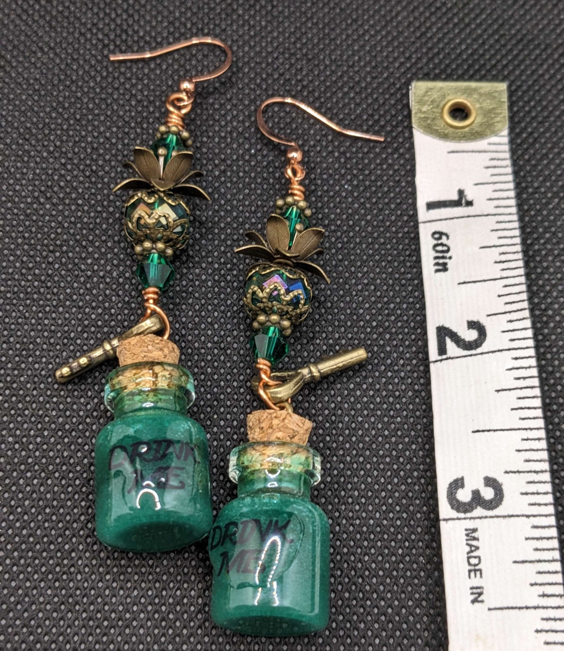 Alice in Wonderland Earrings - Earrings