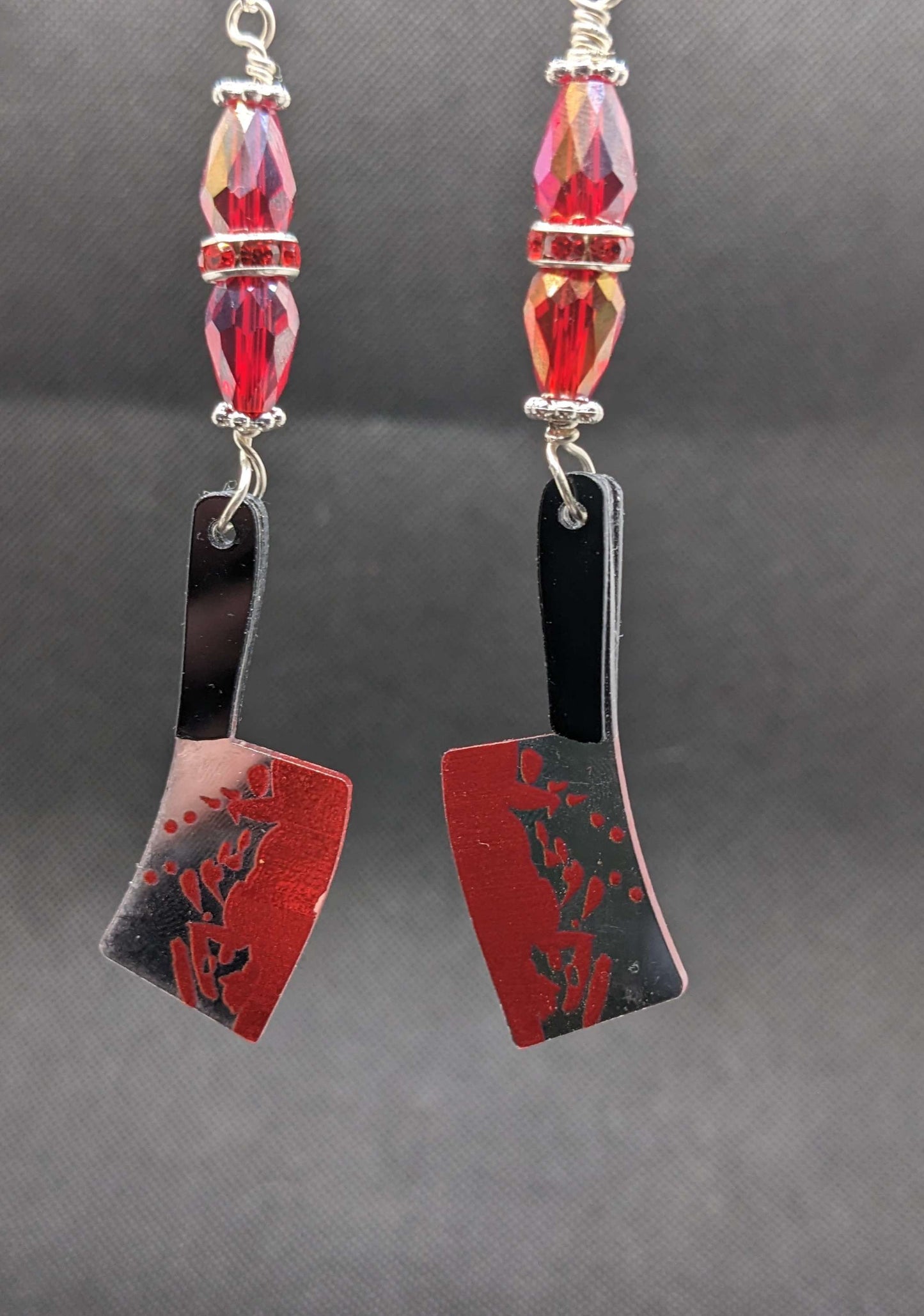 Hourglass & Cleaver Earrings - Earrings