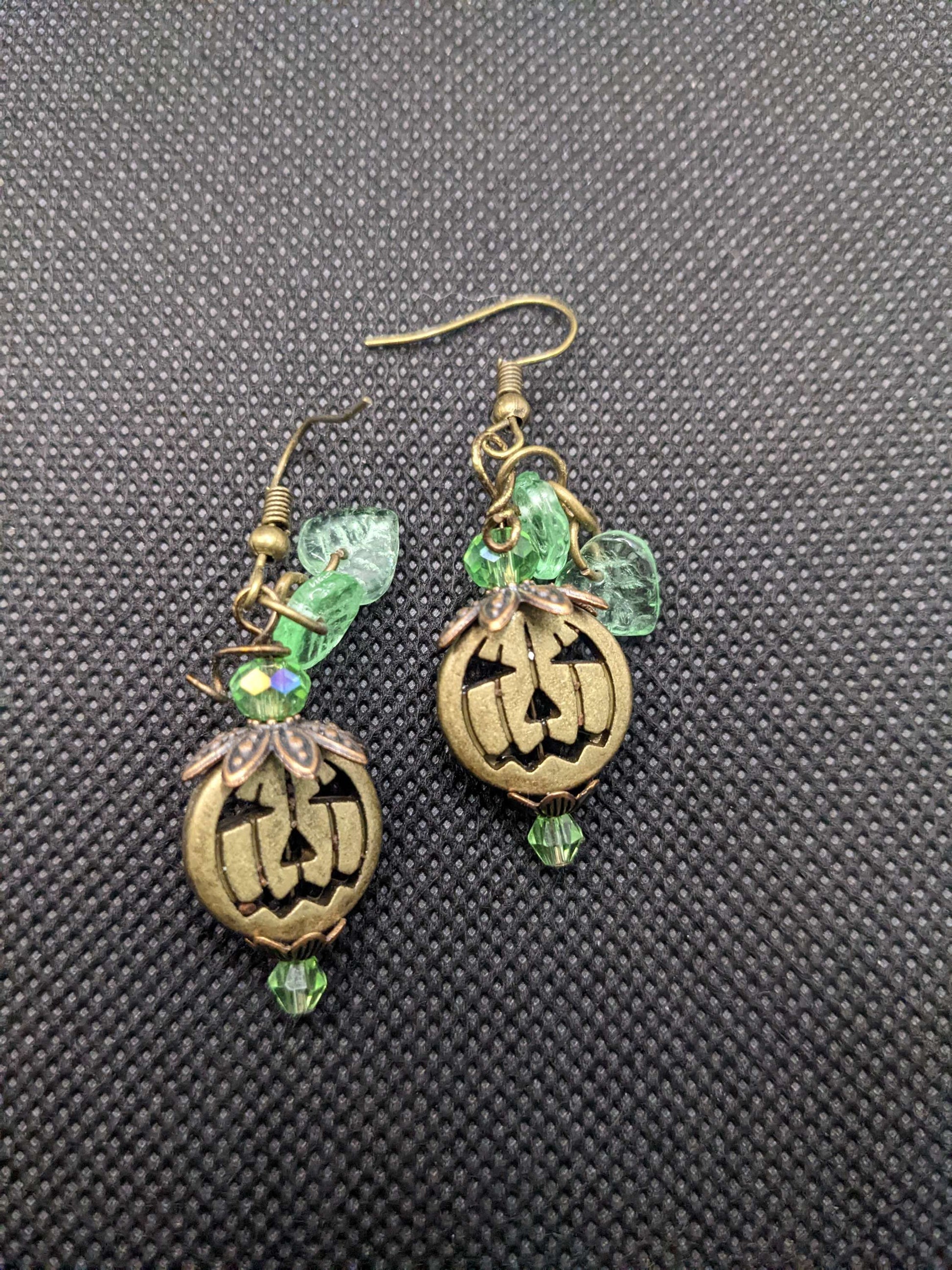 Jack O' Lantern Earrings - Earrings