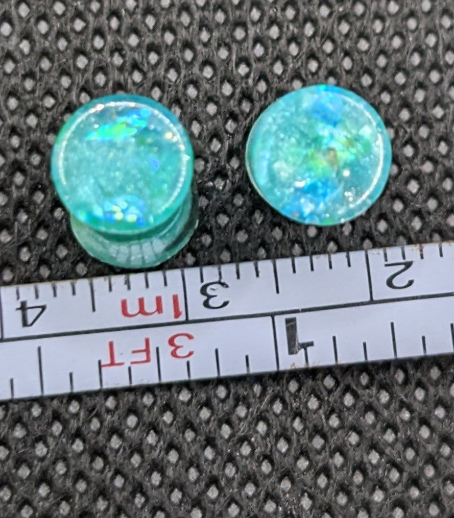 Turquoise size 2 Gauges - Keychain