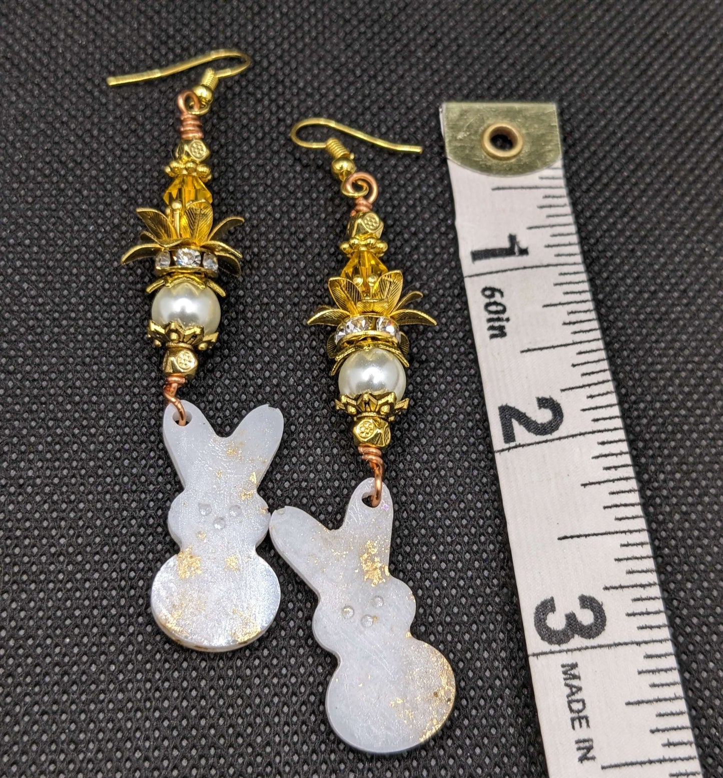 White Rabbit Earrings - Earrings