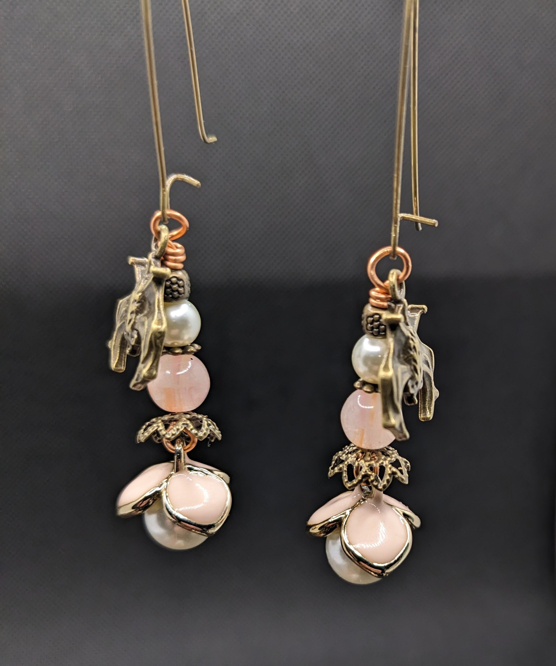 Fruit Bats and Pearls Earrings - Earrings