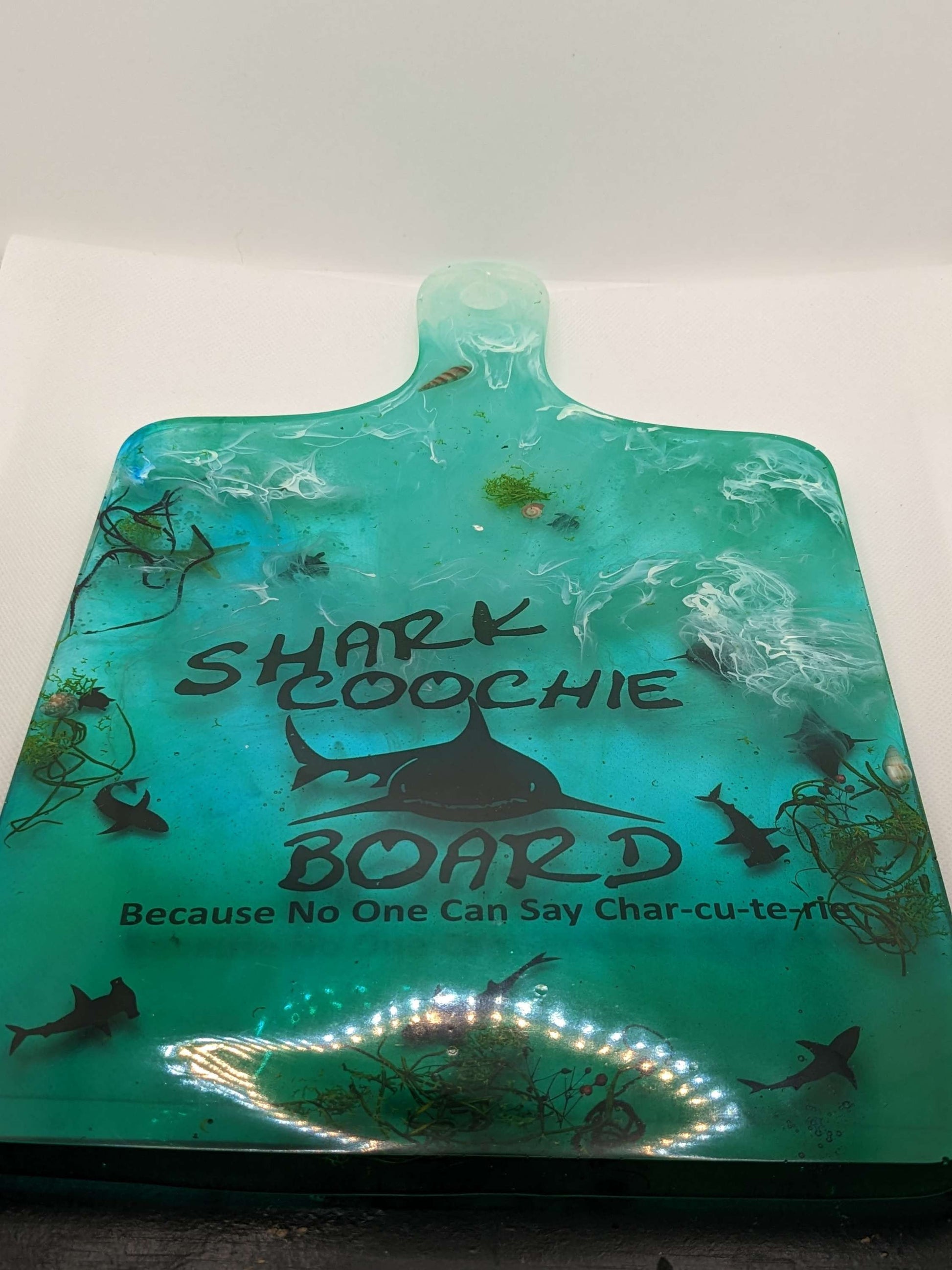 Shark Coochie Board - Keychain