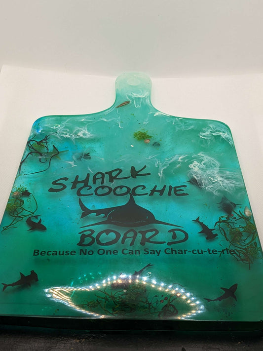 Shark Coochie Board - Keychain